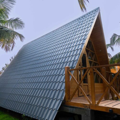 A Frame Cabin – Adu’s Farm Mamallapuram