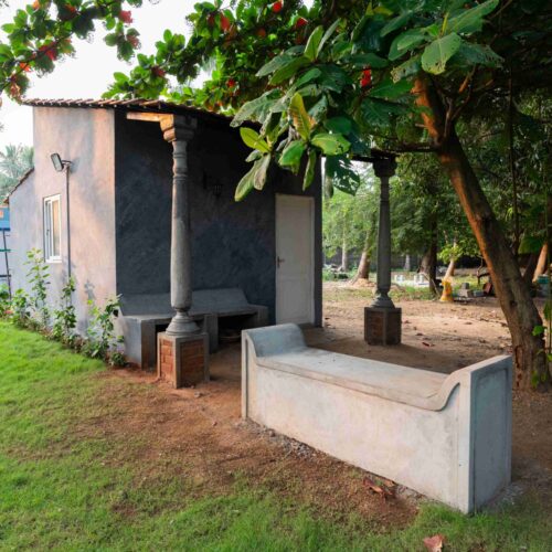 A Frame Cabin – Adu’s Farm Mamallapuram